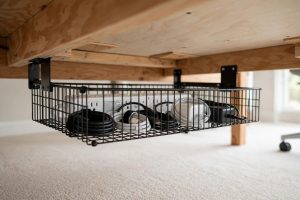 Under Desk Cable Management Tray for Clean Setup