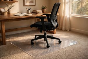 A Home Office Chair Mat for Carpet Protection: A Plain Guide