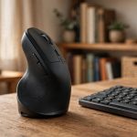 Ergonomic Vertical Mouse for Wrist Pain Relief