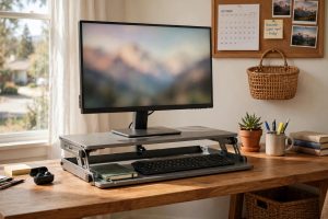 Adjustable Monitor Stand Riser for Neck Pain: A Simple Buyer’s Guide