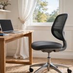 Ergonomic Office Stool With Back Support: Sit Well, Work Well
