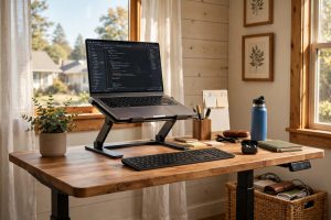Ergonomic Laptop Riser for Standing Desk Height: What to Know Before You Buy