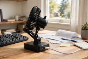 Adjustable Desk Fan With USB Charging Port: A Plain Guide for a Cooler Desk
