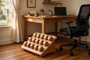 Ergonomic Footrest With Massage Rollers Under Desk: A Guide for Home Workers
