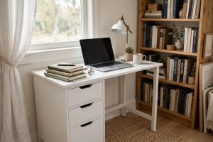 Small Office Desk With Storage Drawers White: A Practical Guide