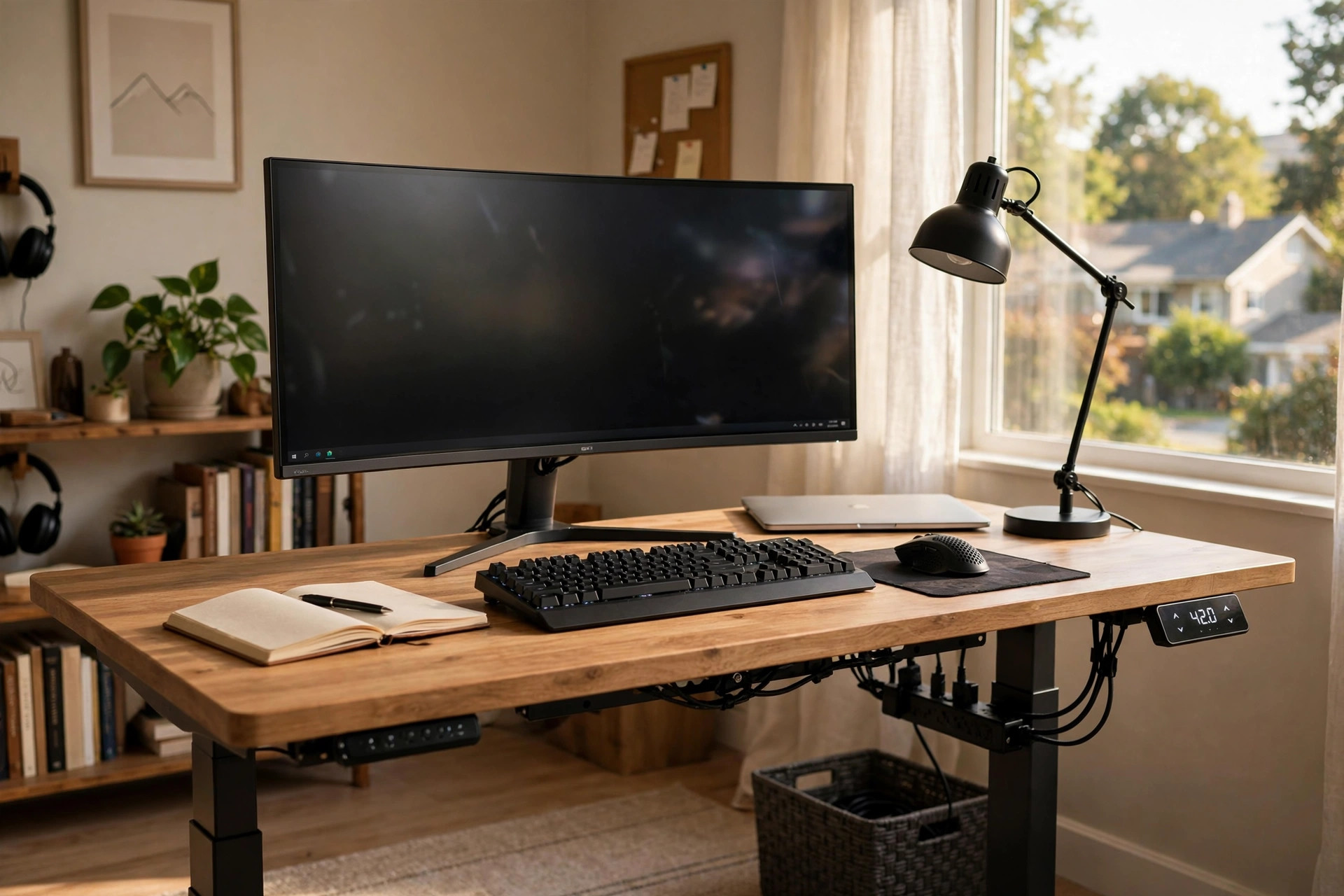 Best standing desk for gaming and work combo in a home office