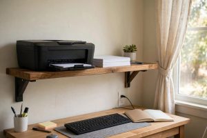 Home Office Wall Shelf for Printer Storage: A Practical Guide