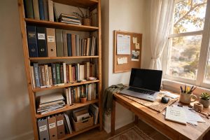 The Right Adjustable Bookshelf for Home Office Corner Nook Spaces