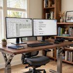 How to Choose an Adjustable Standing Desk for a Tall Person 6ft in Height