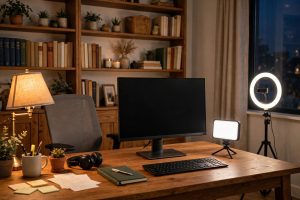Best Home Office Lighting for Zoom Meetings