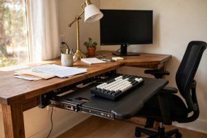 Ergonomic Keyboard Tray for Corner Desk Setup: A Complete Guide