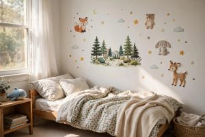 Kids Bedroom Wall Decals Removable for Renters