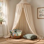 Toddler Reading Nook Canopy Tent for Bedroom