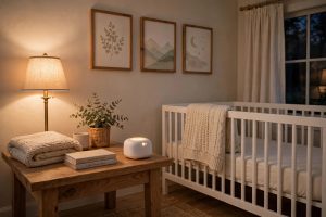 Nursery Sound Machine for Baby Sleep Aid: A Calm Guide for New Parents