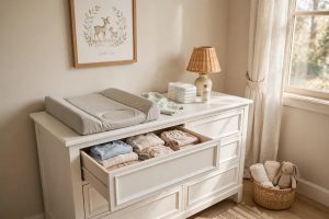 The Best Nursery Dresser for a Small Baby Room