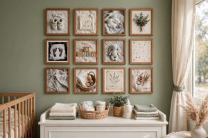 Nursery Wall Frame Gallery for Baby Photos