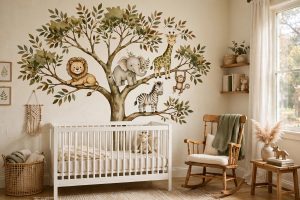 Nursery Wall Decal Tree with Animals Safari: A Complete Parent Guide