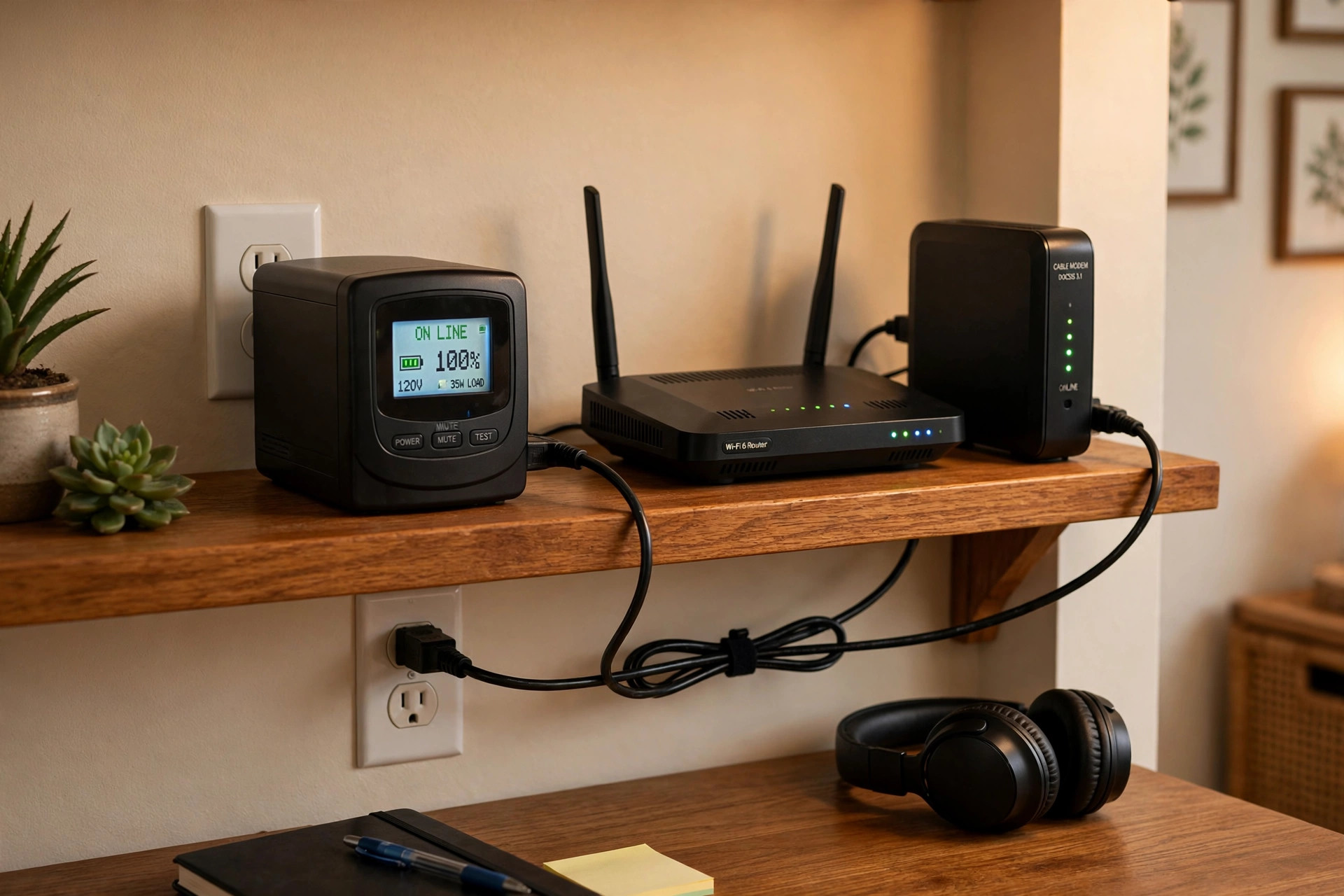 Best UPS for home network equipment USA in a home office