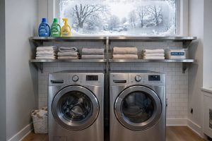 Waterproof Laundry Room Shelving for Cold Climates