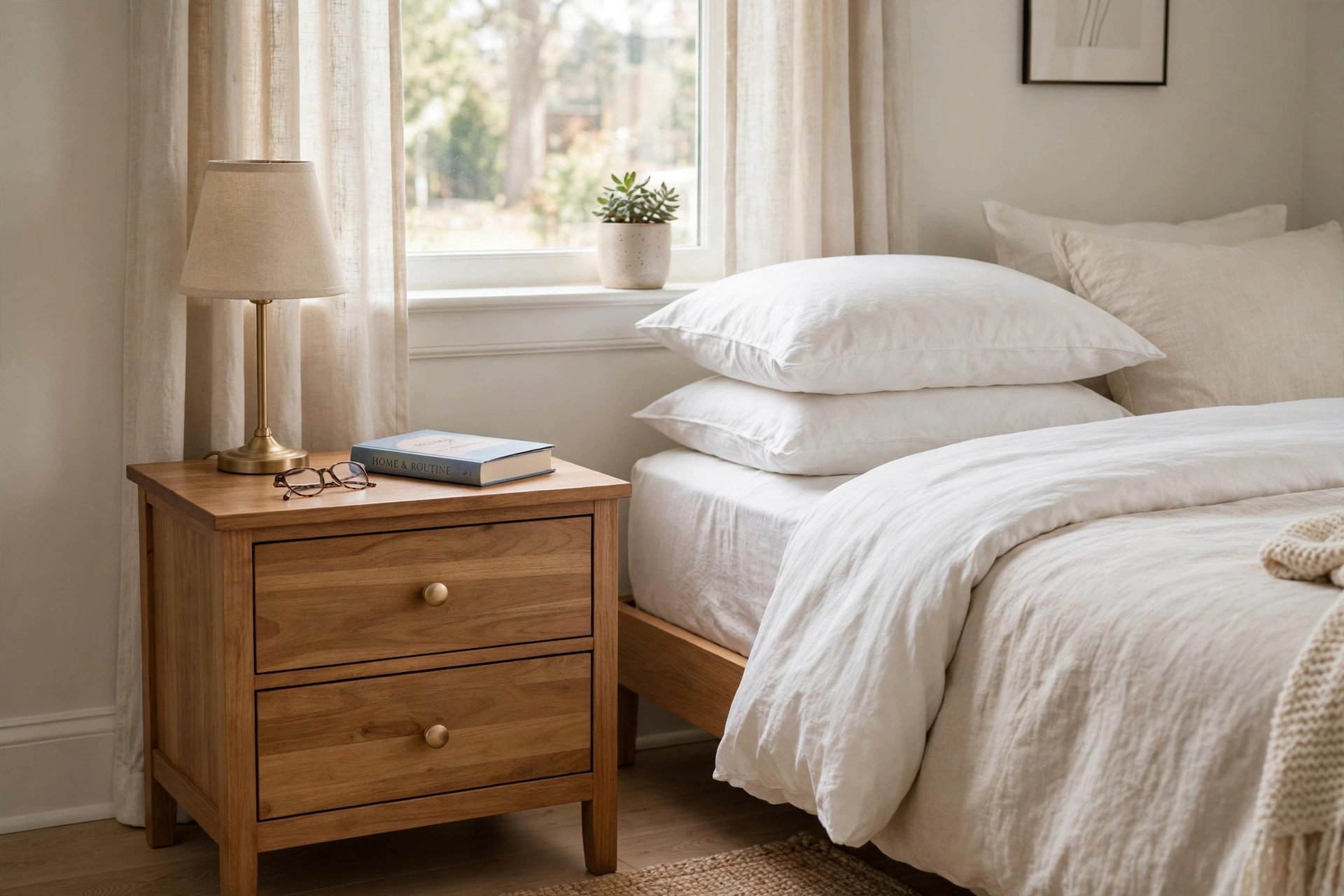 budget friendly nightstands with storage drawers buying guide: Budget friendly nightstands with storage drawers in a bedroom