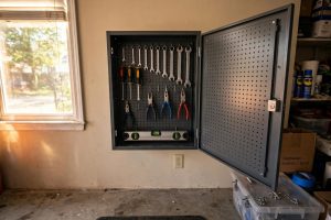 Lockable Pegboard Wall Organizers for Sale
