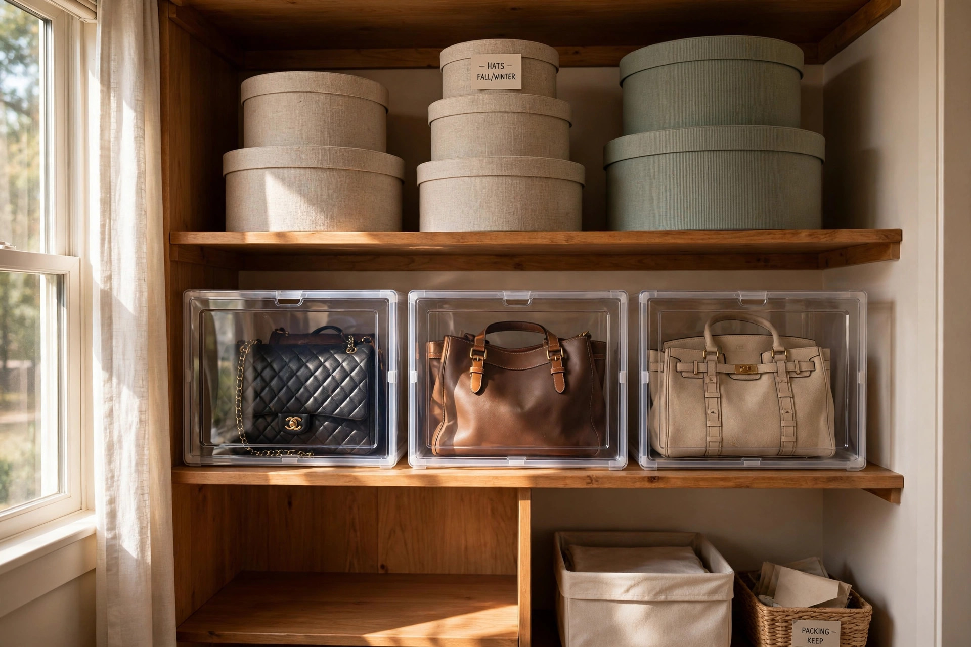Hat and handbag storage boxes price comparison usa