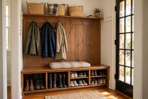 Space Saving Mudroom Storage Benches With Free Shipping