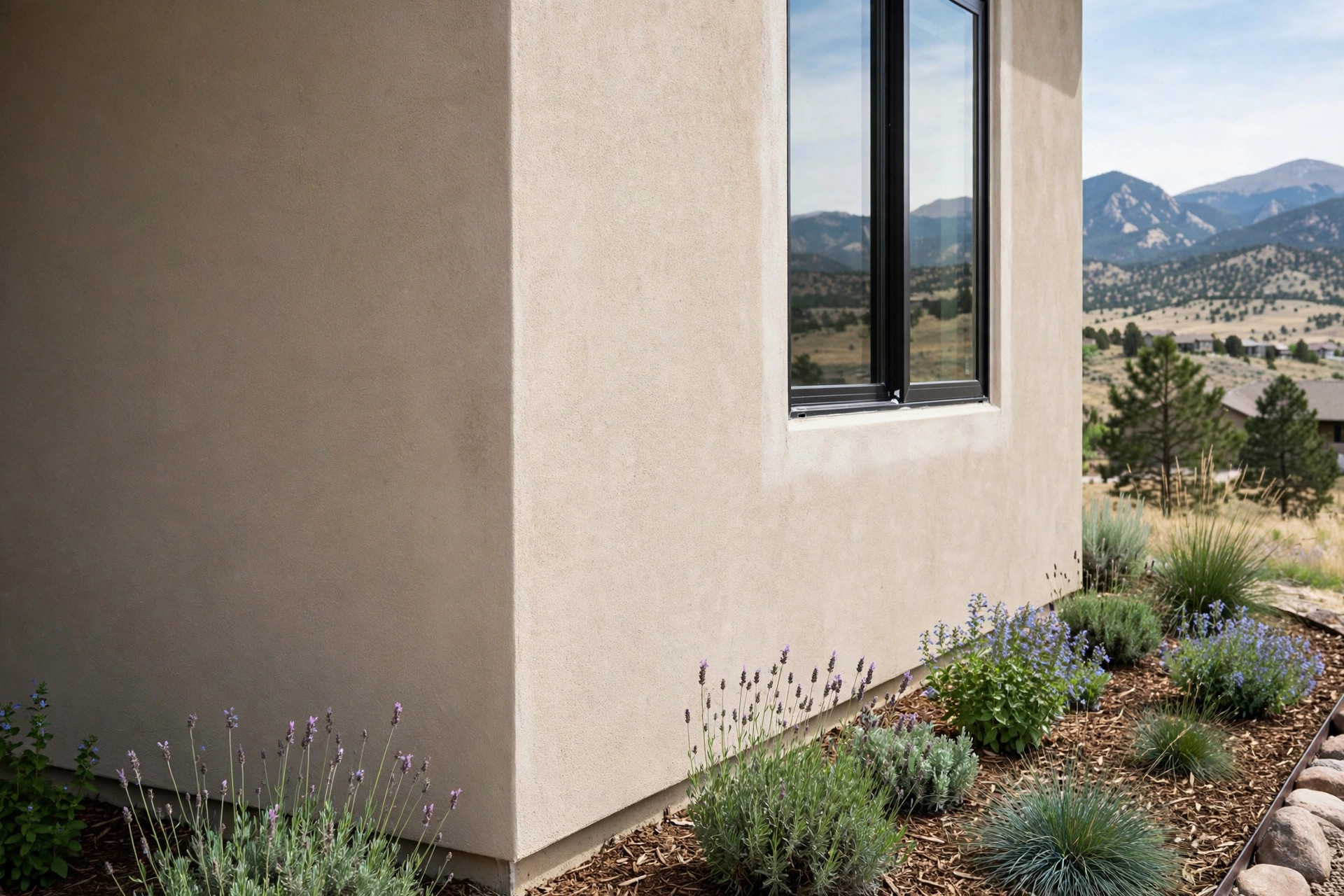 Reliable stucco exterior repair in Colorado on a stucco home