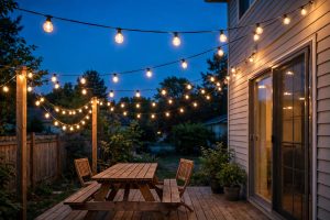 Patio String Lights American Homes Guide