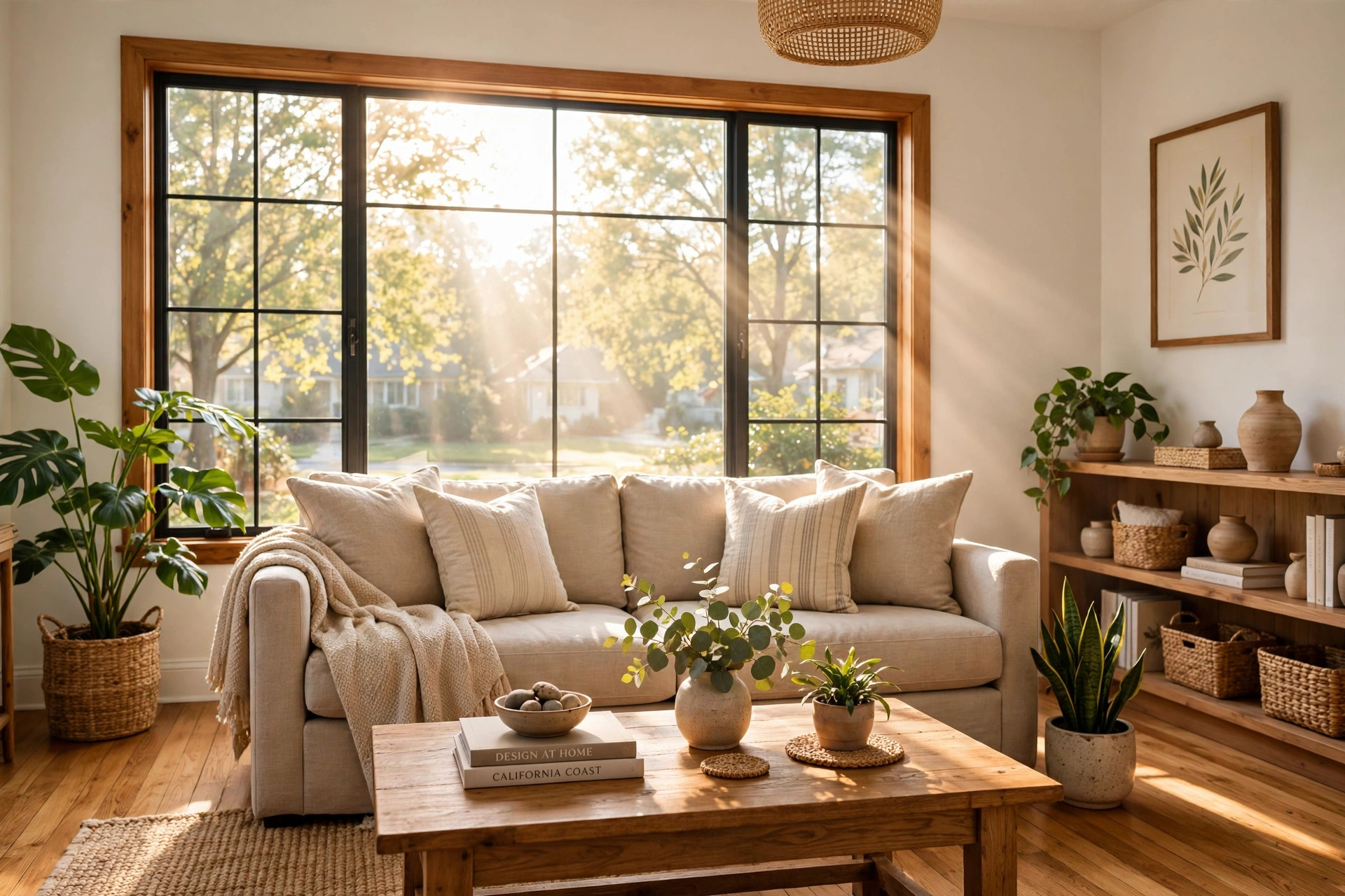 warm white paint colors benjamin moore usa: Living room painted in warm white paint colors by Benjamin Moore USA