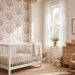 Nursery Wallpaper Ideas for Baby Girls