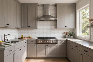 Painting Oak Cabinets Gray: What It Costs in the USA