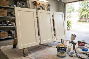 Spray vs Brush Painting Cabinets Guide USA