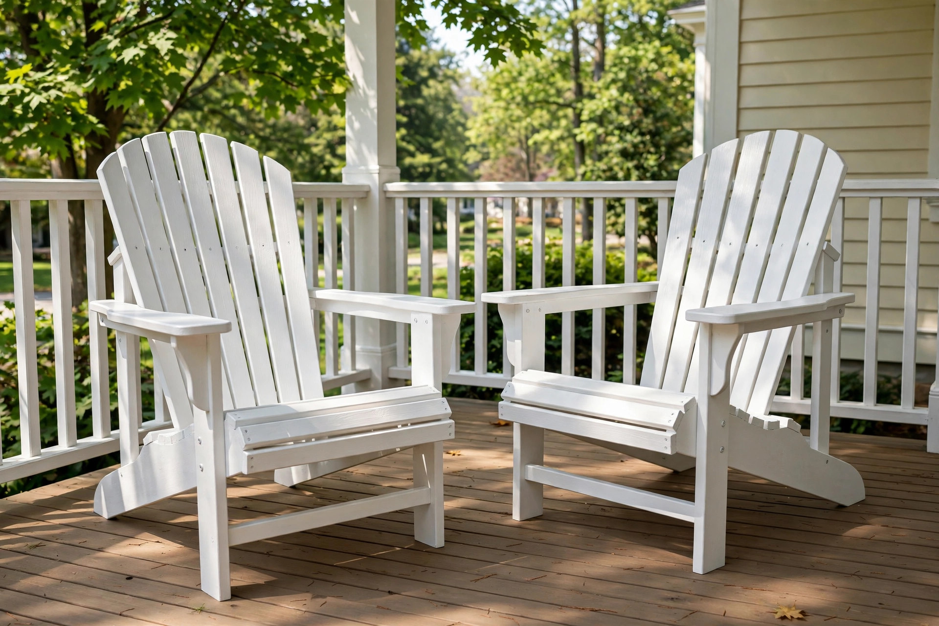 Best paint for wooden Adirondack chairs USA on a porch