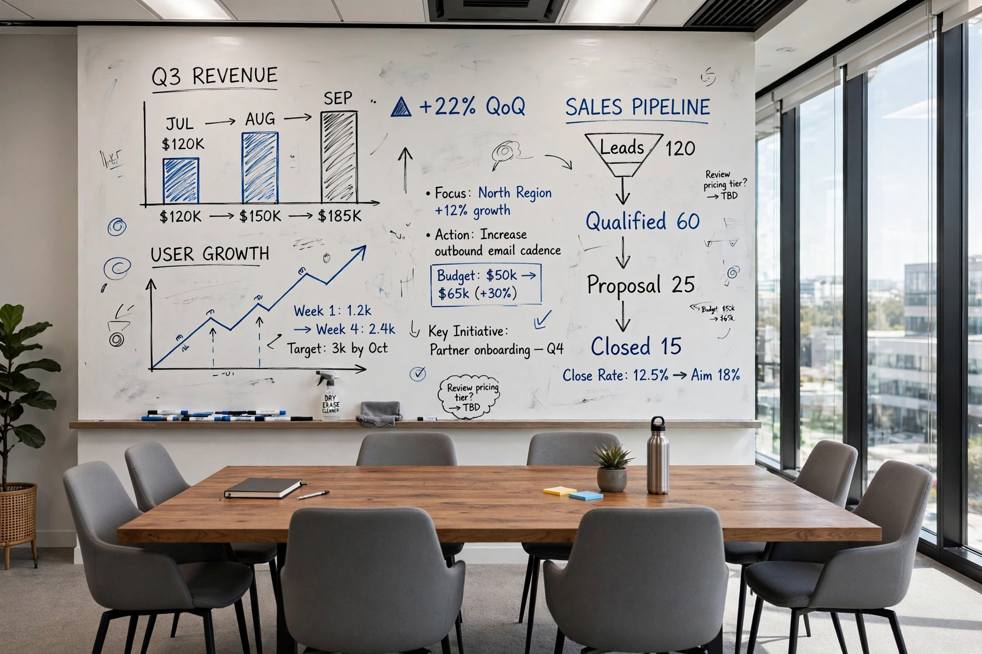dry erase wall paint reviews for offices: Dry erase wall paint for offices coating an office conference wall