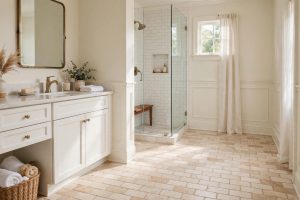 Travertine Tile for Bathroom Floor Reviews: What Homeowners Say