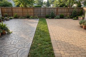 Stamped Concrete vs Pavers Cost Comparison