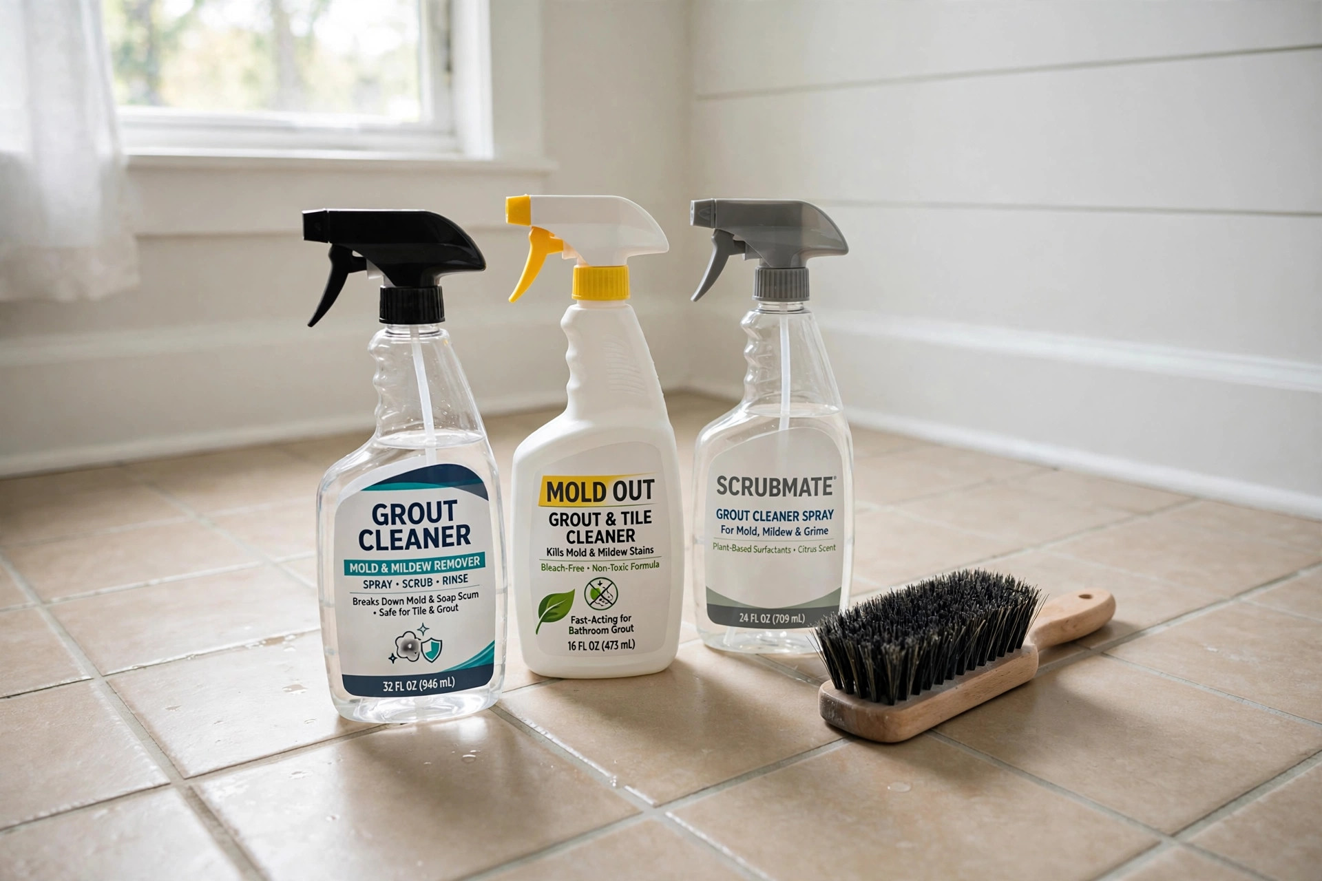 Best grout cleaner for mold reviews usa — product tested on tile floor