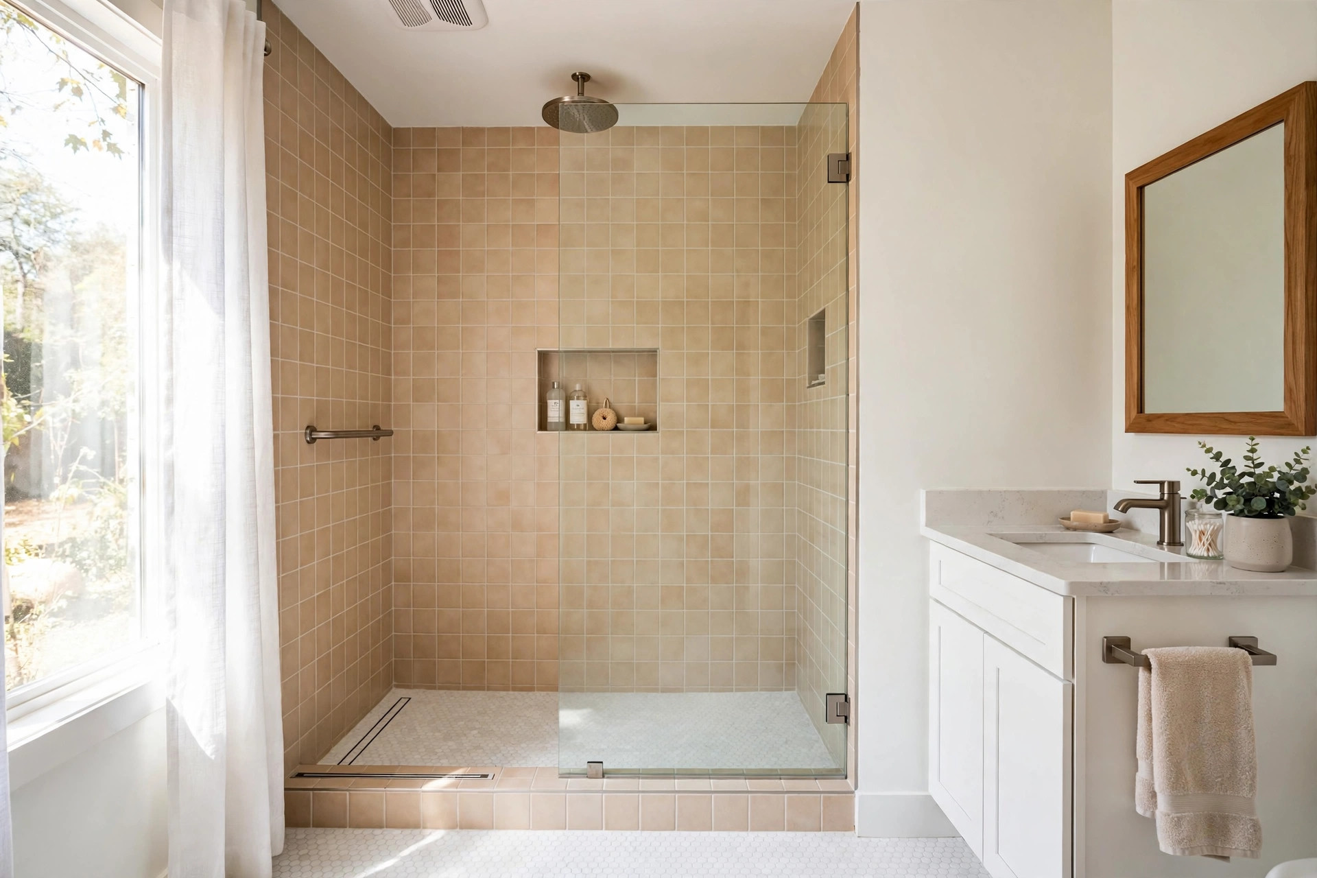 Walk-in shower installed from a tub to shower conversion cost calculator usa plan