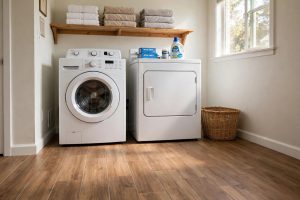 Best Adhesive Tile for Laundry Room USA: How to Pick a Floor That Stands Up to Water