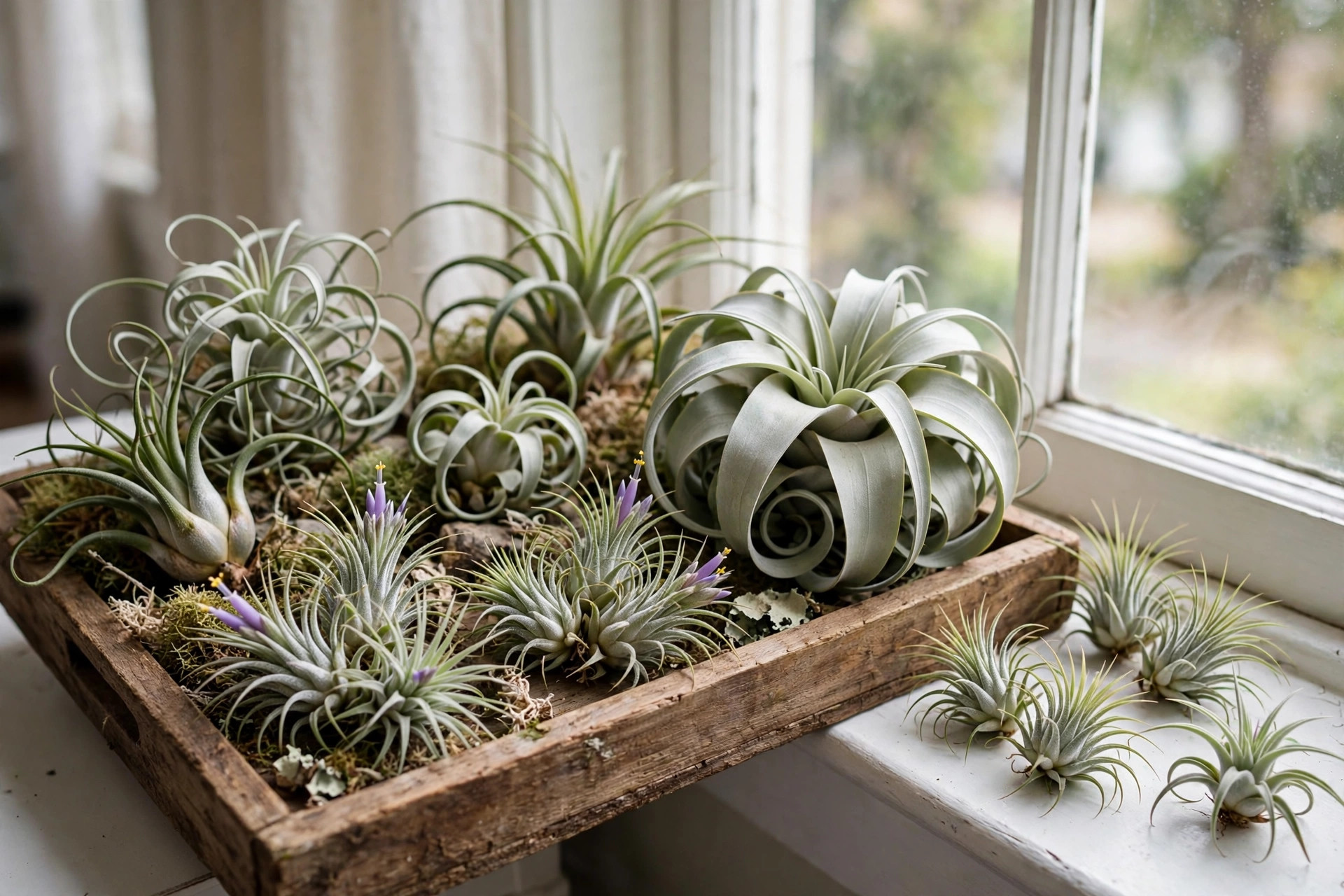 Air plants bulk for sale USA: assorted Tillandsia plants