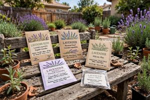 Lavender Seed Packets for California Homes: A Simple Guide