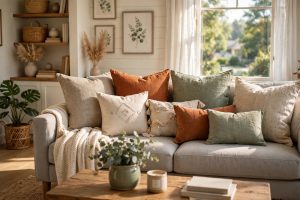 Couch Throw Pillows Buying Guide USA: Sizes, Fills, Fabrics, and Prices