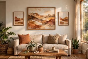Living Room Wall Art Buying Guide USA: How to Choose Art That Fits Your Home