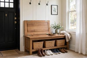 Find Good Entryway Storage Benches Deals Near Me