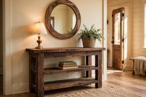 Rustic Console Tables for Texas Homes
