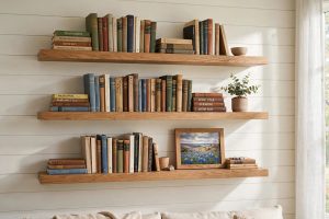 Modern Wall Bookshelves for Texas Homes USA