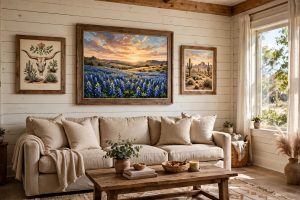Living Room Wall Art for Texas Homes USA
