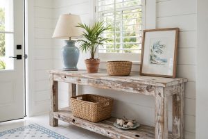 Rustic Console Tables for Florida Homes