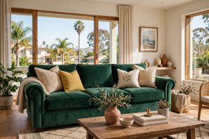 Velvet Living Sofas for California Homes: A Full Guide